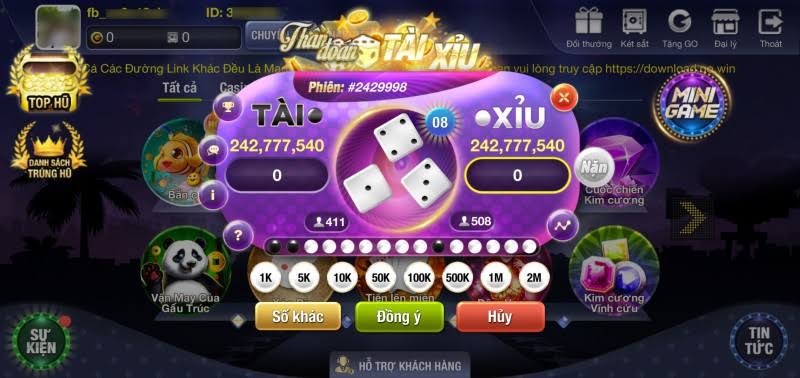 Chọn game tài xỉu uy tín theo nhu cầu