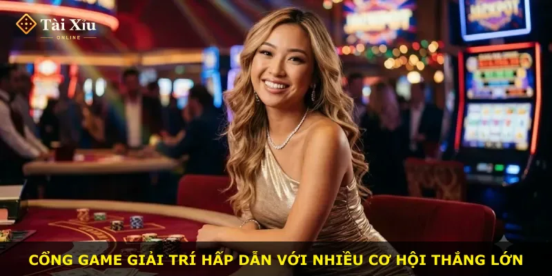 Cổng game giải trí hấp dẫn với nhiều cơ hội thắng lớn