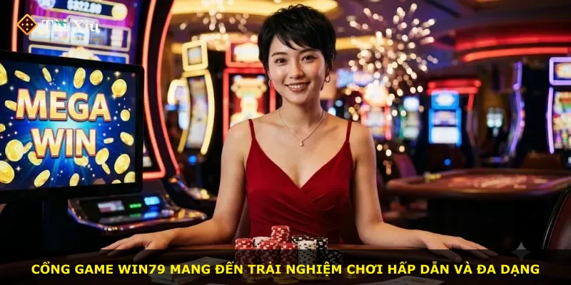 Cổng game Win79 mang đến trải nghiệm chơi hấp dẫn và đa dạng