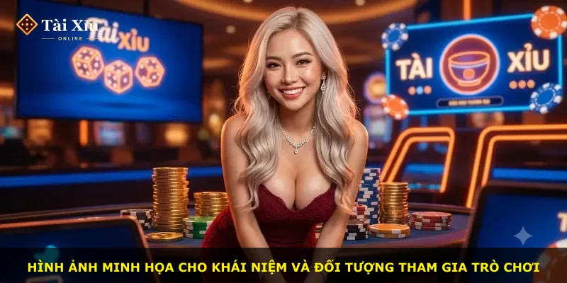Hình ảnh minh họa cho khái niệm và đối tượng tham gia trò chơi
