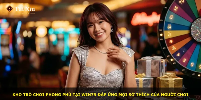 Kho trò chơi phong phú tại Win79 đáp ứng mọi sở thích của người chơi