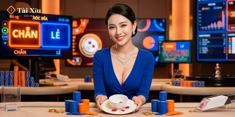 Nghe Vị Xóc Đĩa Trong Mắt Người Chơi Kiên Nhẫn
