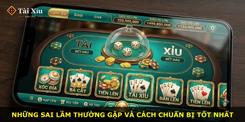 Những sai lầm thường gặp và cách chuẩn bị tốt nhất