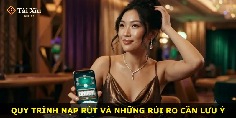 Quy trình nạp rút và những rủi ro cần lưu ý