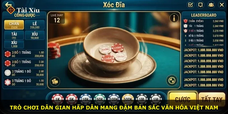 Trò chơi dân gian hấp dẫn mang đậm bản sắc văn hóa Việt Nam