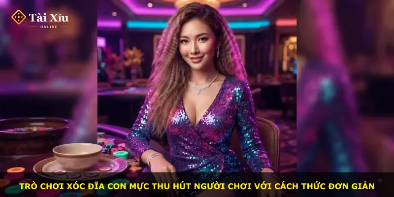 Trò chơi xóc đĩa con mực thu hút người chơi với cách thức đơn giản
